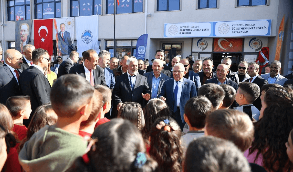 Kayseri’de Yeni Bir Okul Açıldı: Öğretmen Umran Şefik İlkokulu ve