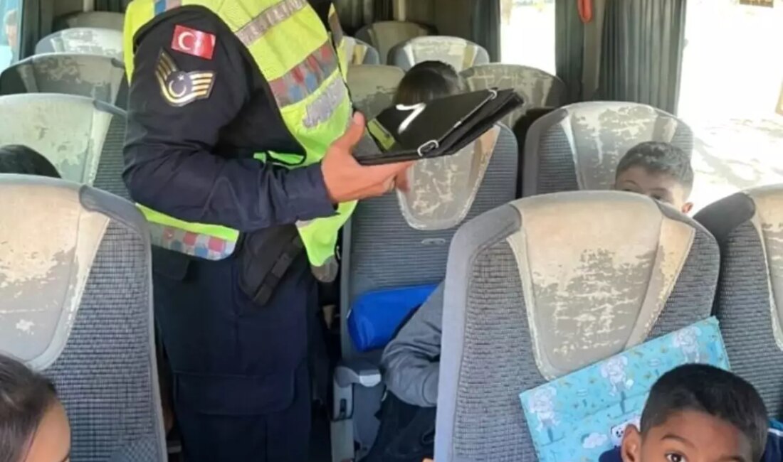 Kırklareli İl Jandarma Komutanlığı, Okul Servis Araçlarına Emniyet Kemeri Denetimi