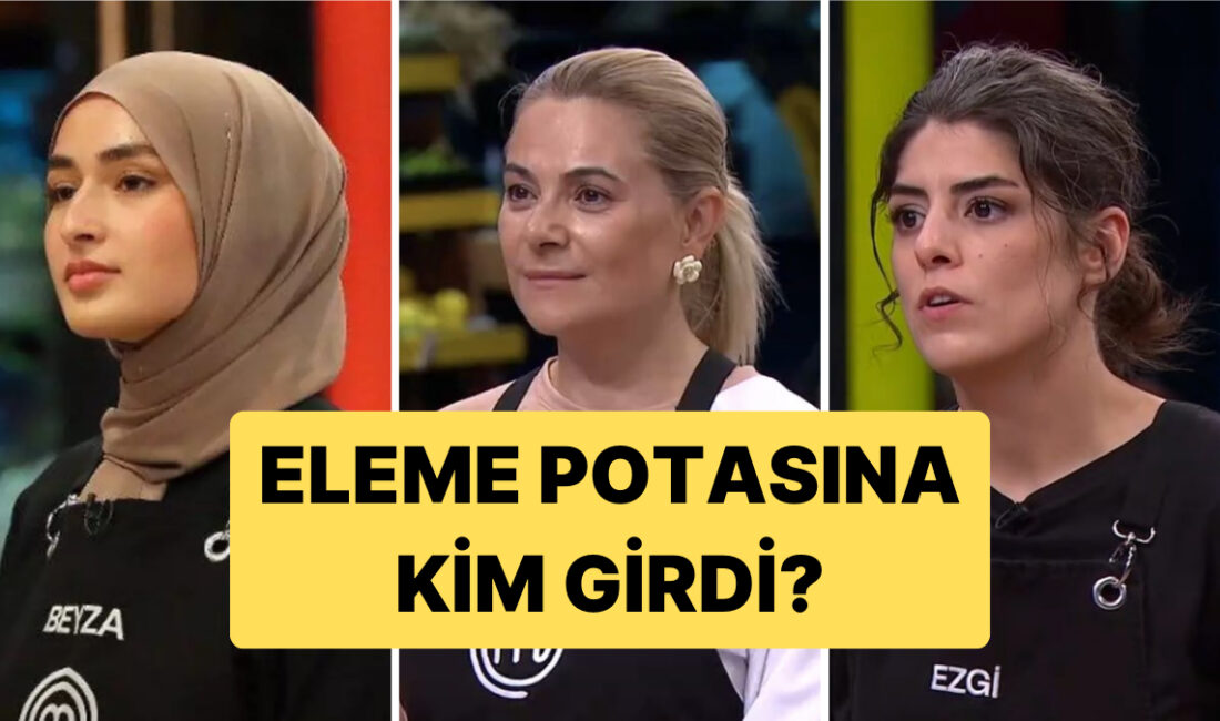 MasterChef Türkiye Eleme Gecesi: Nigar ve Ezgi Potada, Kırmızı Takım