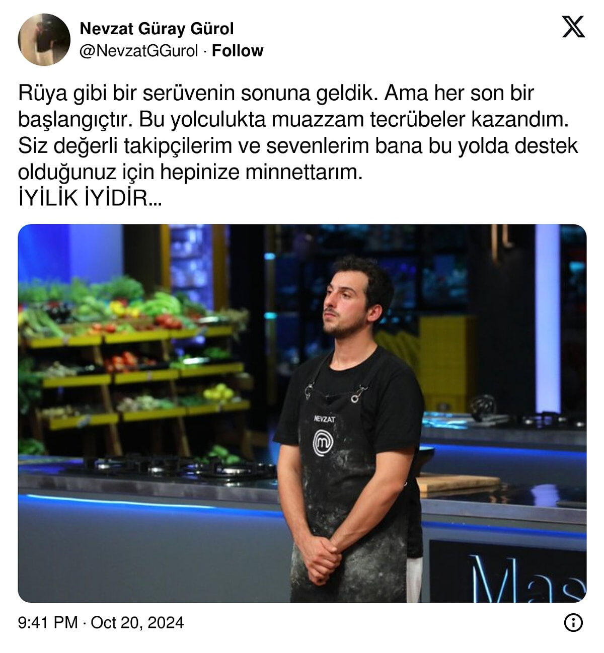 Nevzat Gürol - MasterChef Türkiye