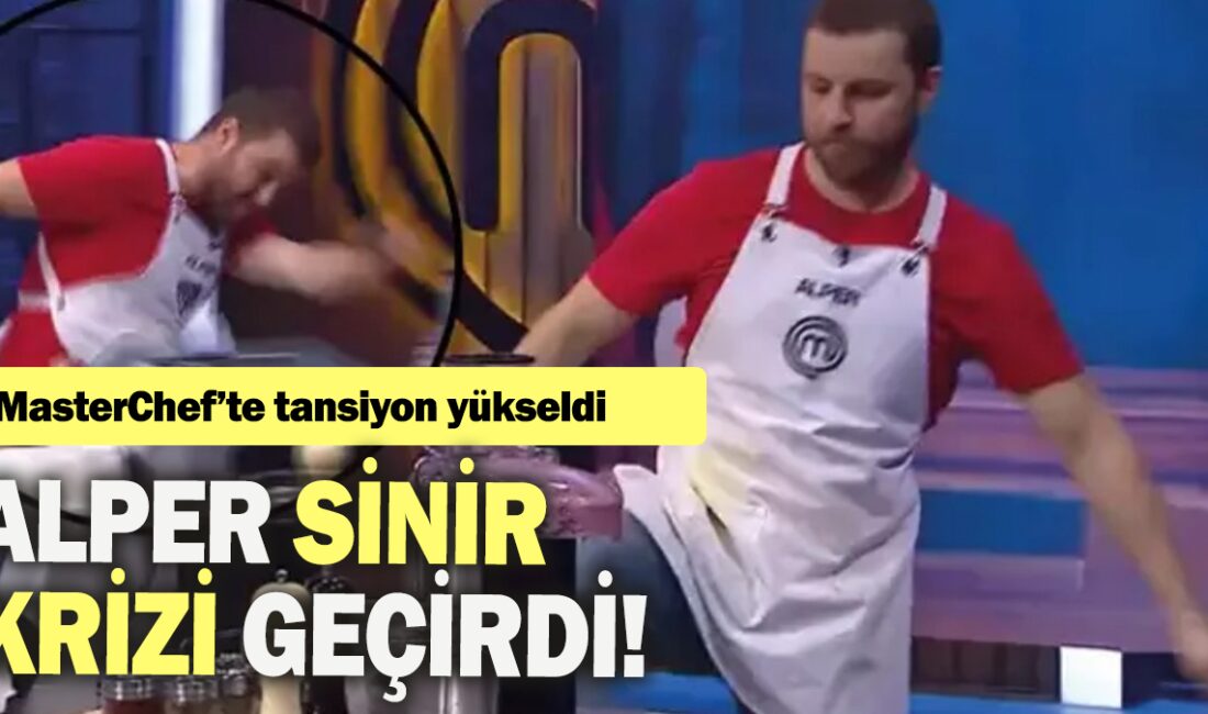 Yarışma Programında Alper’in Sinir Krizi Şoke Etti! Kırmızı ve Beyaz
