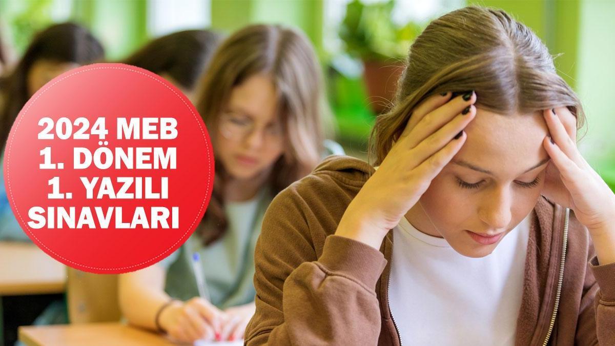 Meb Sinav Takvimi 2024 Ilk Donem Ilk Yazili Sinavlari Ne