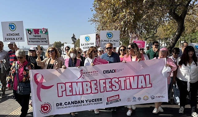 Pembe Festival: Tekirdağ’da Motosikletli Kadınlar Meme Kanseri Farkındalık Turu Düzenledi