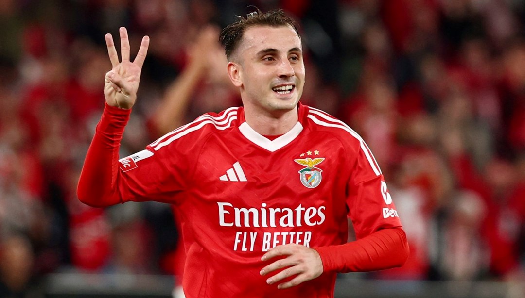 Kerem Aktürkoğlu’nun Hat-Trick’i Benfica’ya Galibiyeti GetirdiHaberin BaşlıklarıKerem Aktürkoğlu’nun Hat-Trick’i Benfica’ya