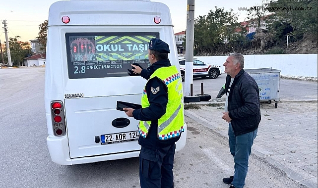 Edirne’de Jandarma Ekipleri Okul Servislerini DenetlediHaberin BaşlıklarıEdirne’de Jandarma Ekipleri Okul