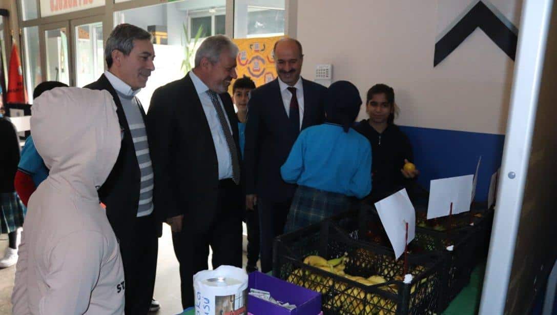 İlçe Millî Eğitim Müdürü Anafartalar İmam Hatip Ortaokulunu Ziyaret Etti