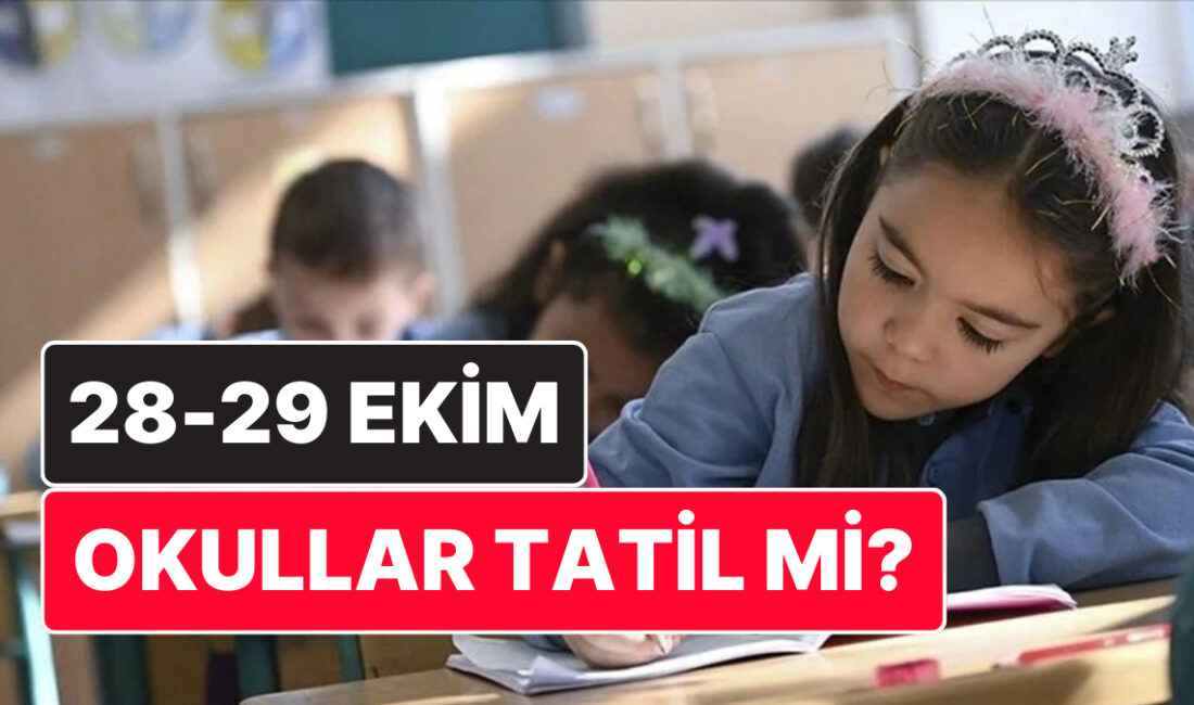 29 Ekim Cumhuriyet Bayramı: Hangi Kurumlar Tatil, Okullar Ne Zaman