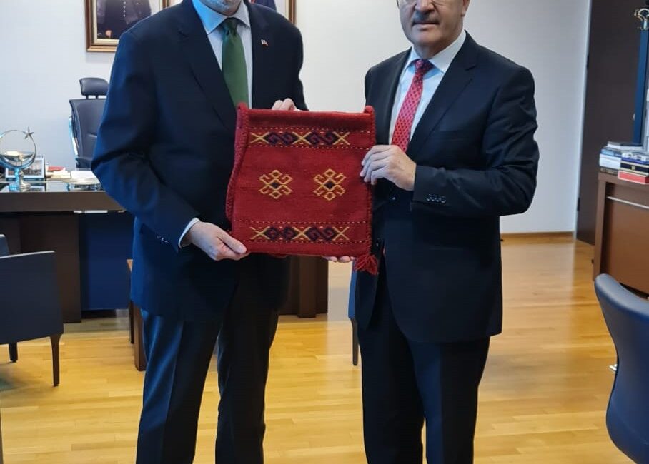 Rektör Zeybek, Büyükelçi Girgin İle Saraybosna’da Buluştu Rektör Zeybek ve