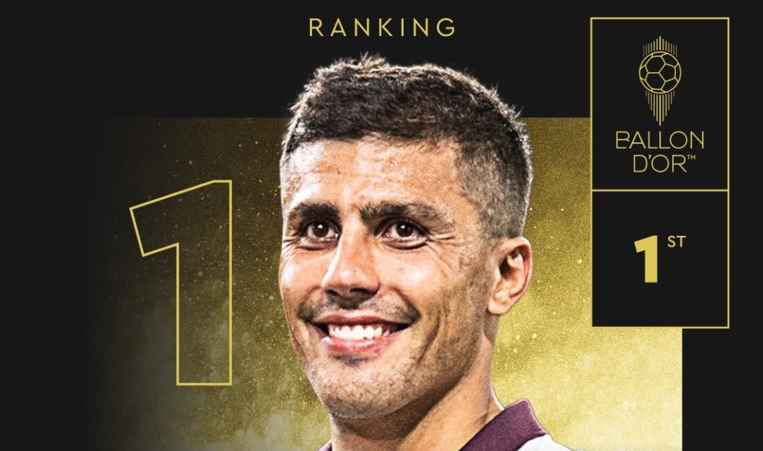 Manchester City Oyuncusu Rodri, Ballon d’Or 2024 Ödülünü KazandıHaberin BaşlıklarıManchester