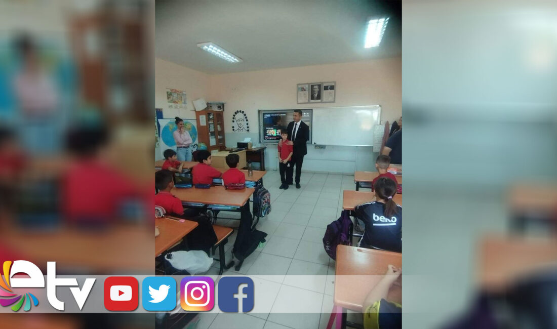Lalapaşa Belediye Başkanı Zafer Sezgin Geldi, Atatürk İlkokulu Öğrencileriyle BuluştuHaberin