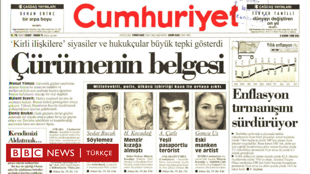 Susurluk Kazası ve Ardındaki Gelişmeler Kaza ve Olayın Gelişimi 3