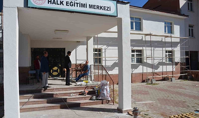 Erzincan’ın Tercan İlçe Halk Eğitim Merkezi Yenilenecek Tercan Halk Eğitim