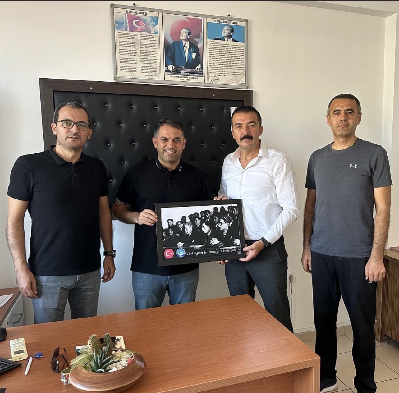 ALKÜ Rektörü Türkdoğan, Tatar’ı Ziyaret Etti Eğitim Camiasındaki Türk Eğitim-Sen’in
