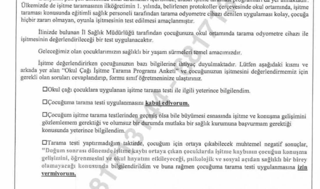 Türk Eğitim-Sen Genel Başkanı Talip Geylan’dan Muvafakatname Tepkisi Sağlık Taramaları