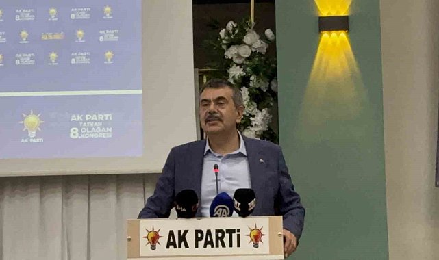 AK Parti Tatvan Kongresinde Milli Eğitim Bakanı Yusuf Tekin KonuştuHaberin