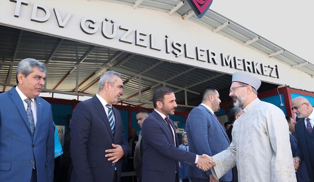 Diyanet İşleri Başkanı Prof. Dr. Ali Erbaş, Hatay’da Yaptığı Ziyaretlerle