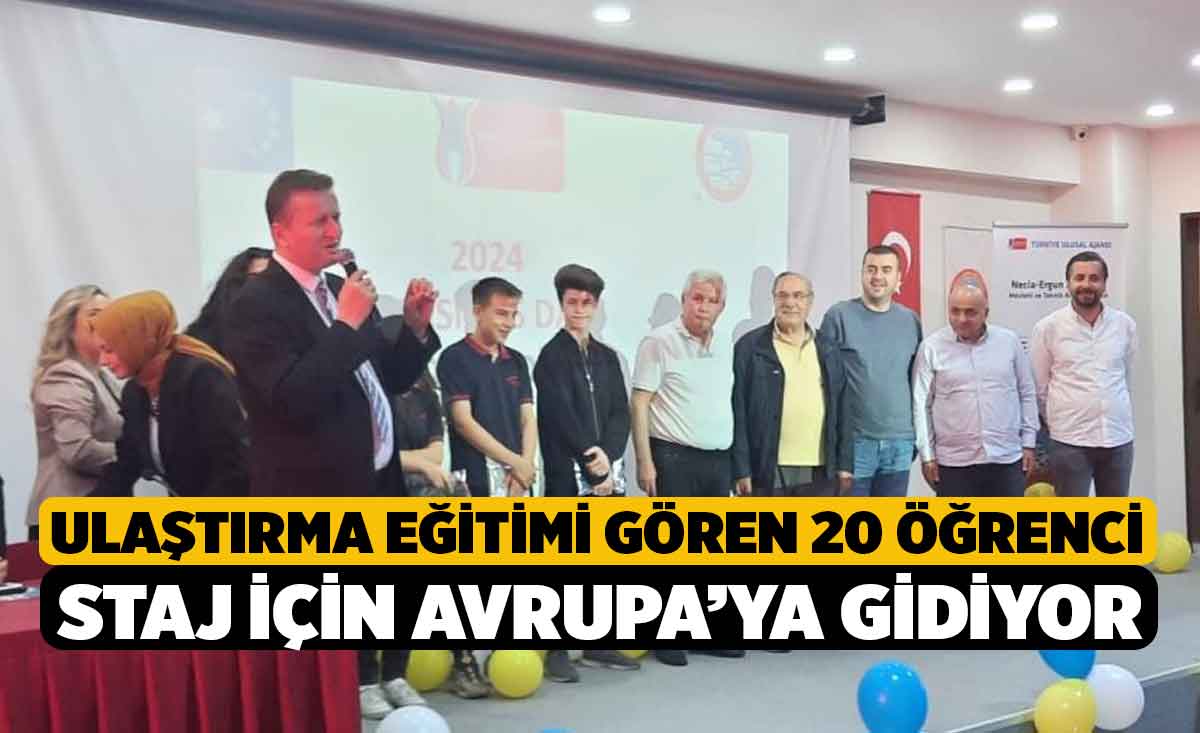 Necla-Ergun Abalıoğlu Mesleki ve Teknik Anadolu Lisesi Öğrencileri Avrupa Birliği