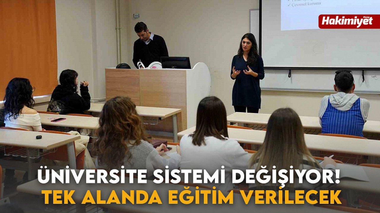 Universite Sistemi Degisiyor Artik Tek Alanlarda Egitim Verilecek