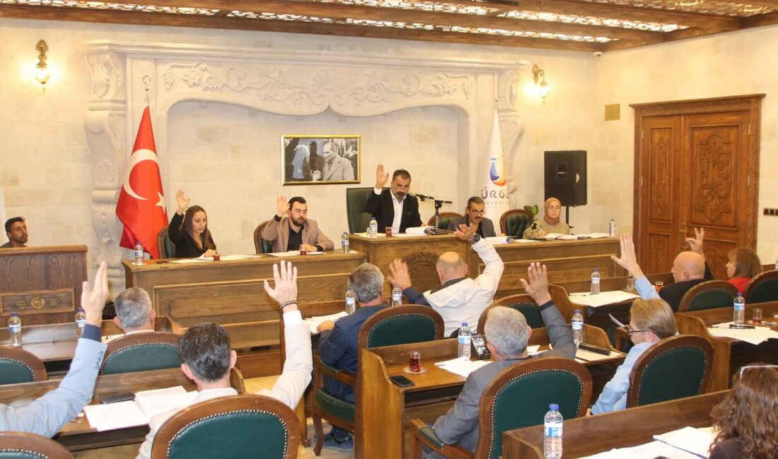 Ürgüp Belediye Meclisi Toplantısında Alınan Kararlar Açıklandı Ürgüp Belediye Meclisi