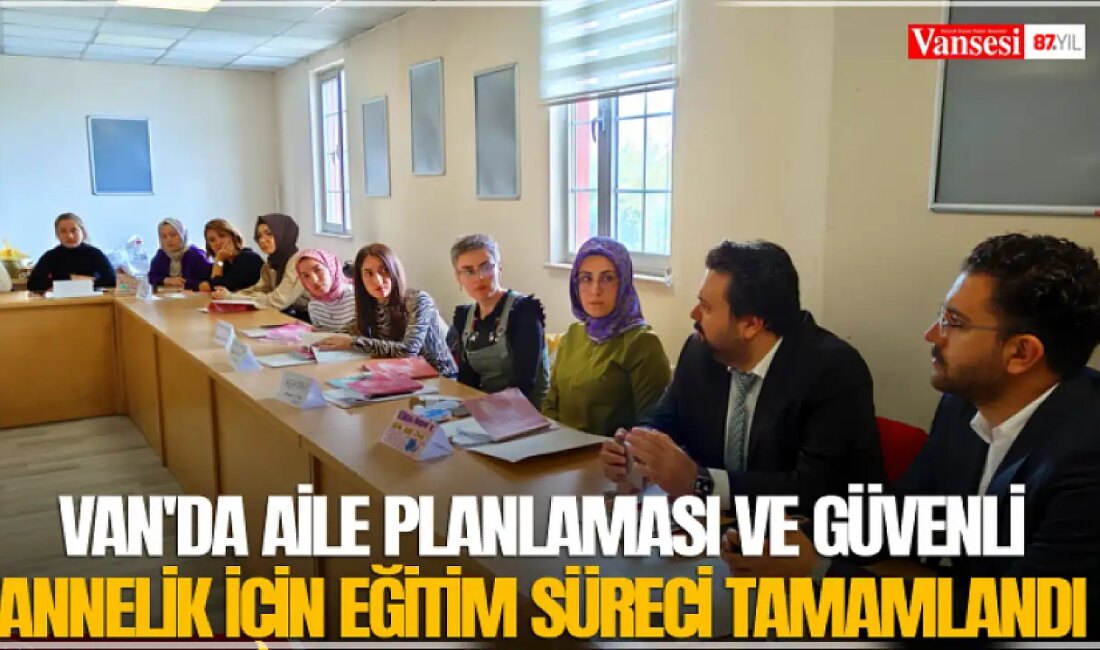 Van İl Sağlık Müdürlüğü, Sağlık Çalışanlarına Üreme Sağlığı Eğitimi VerdiHaberin