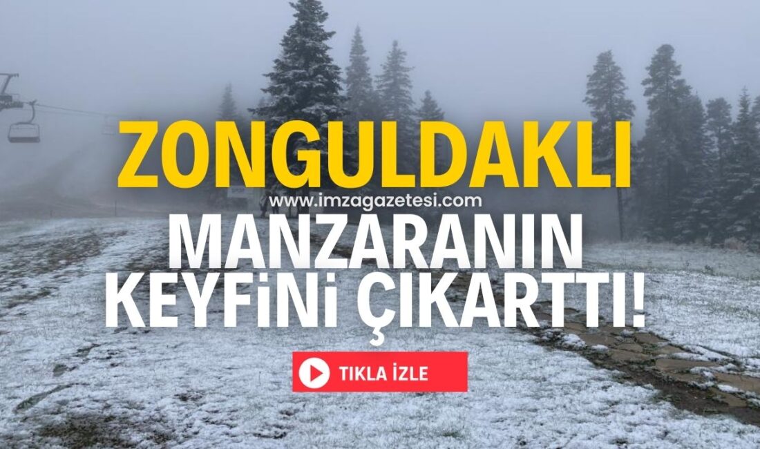 Zonguldaklı öğrencinin Ilgaz Dağı’ndaki Kar Keyfi Zonguldaklı bir öğrenci, Kastamonu-Çankırı