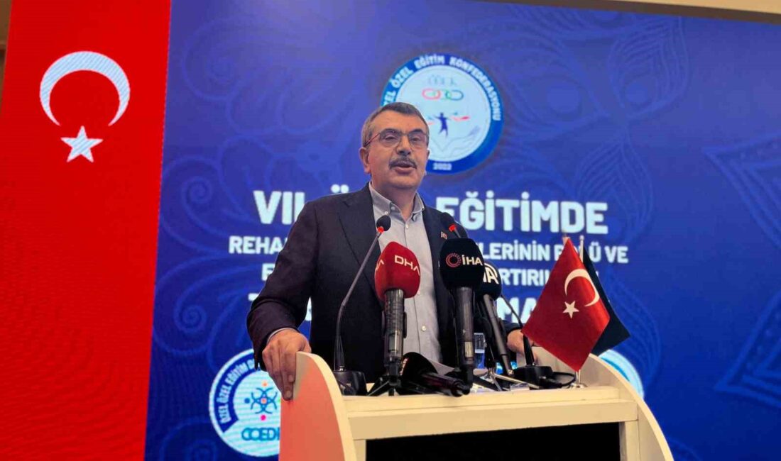 Bakan Tekin’den Özel Eğitim Açıklaması: “Bireysel Eğitim Desteğini Sabit Göstergeye