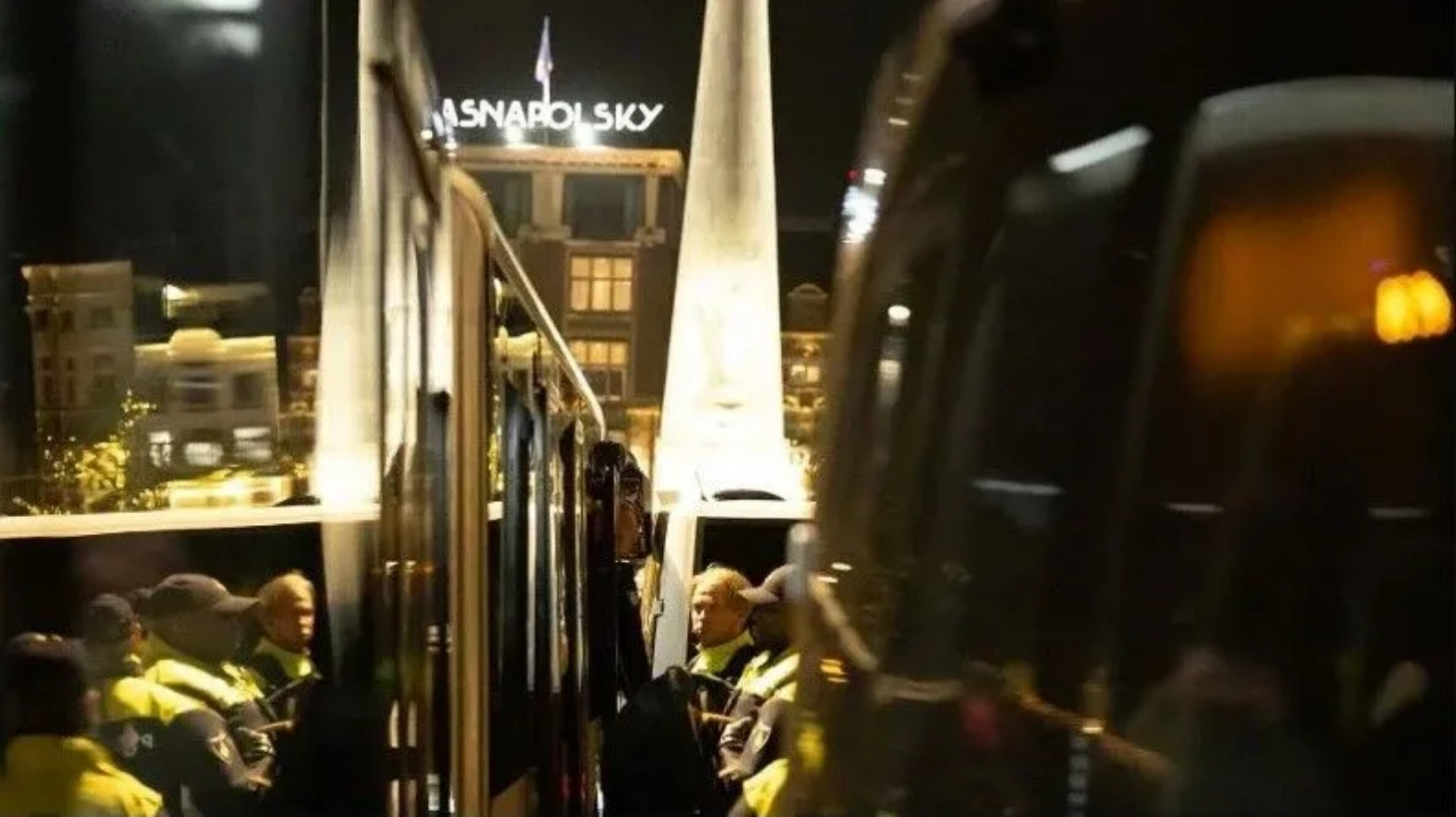 Amsterdam’da Filistin Yanlısı Göstericiler Protesto Yasağına Karşı Gözaltına Alındı Amsterdam’ın