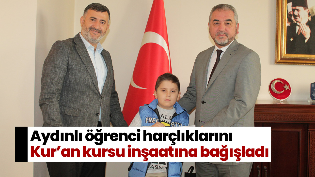 1731643409 Aydinli Ogrenci Kuran Kursu Insaatina Harcliklarini Bagisladi