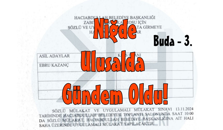 Nişanlı Çift, Niğde’de Mutlu Sona Ulaştı Niğde’nin Ulusal Gündemdeki Yeri