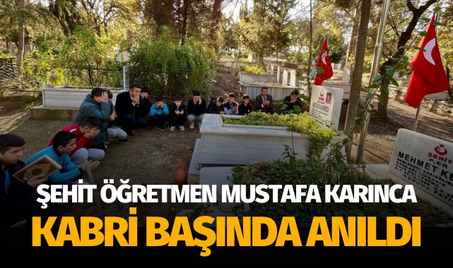 Öğretmen Mustafa Karınca Şehit Edilişinin 30. Yılında Anıldı Anma Etkinliği