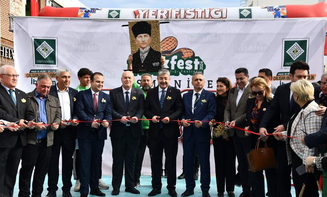 Osmaniye Yer Fıstığı Festivali Coşkuyla Başladı! “Osmaniye Yer Fıstığı bizim