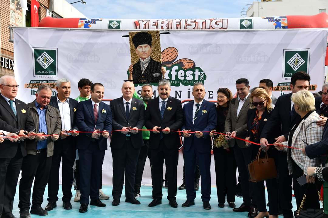 Osmaniye Yer Fıstığı Festivali Coşkuyla Başladı! “Osmaniye Yer Fıstığı bizim