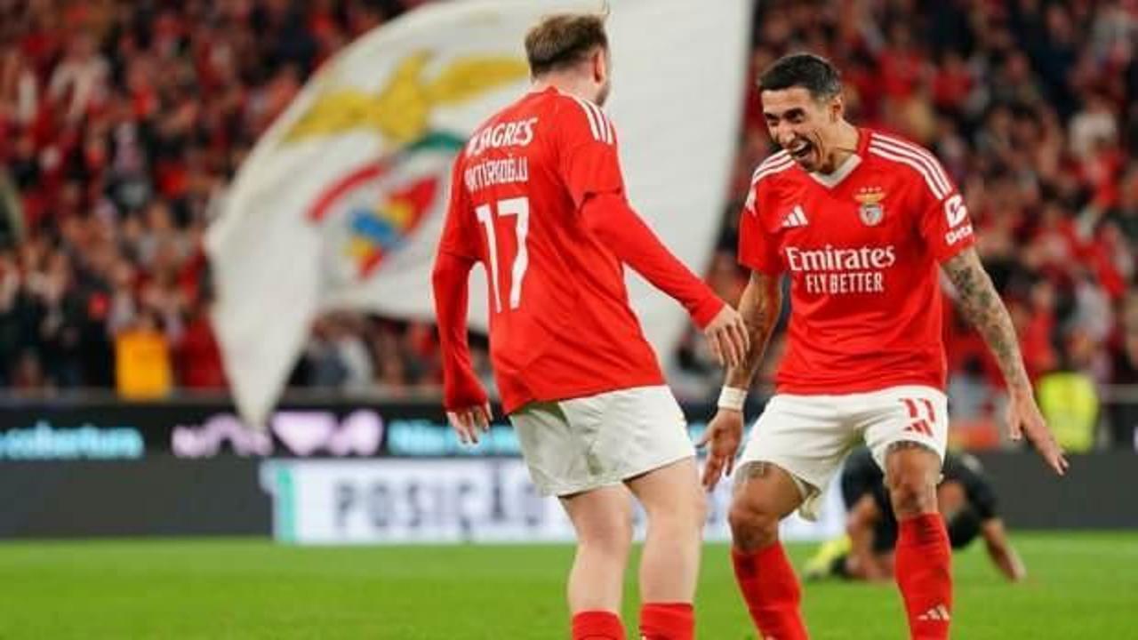 Benfica, Estrela Amadora’yı 7-0 mağlup ederek Portekiz Kupası’nda üst tura