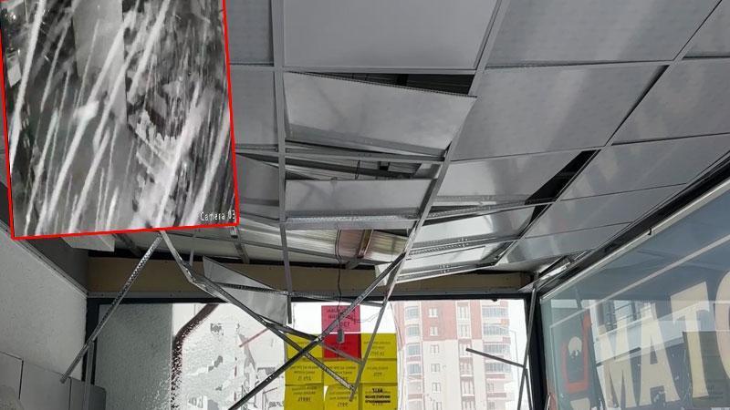 Kar ve Tipi Hayatı Olumsuz Etkiledi: Çatıdan Düşen Kar Hasara