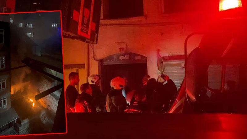 Fatih’te Ayakkabı Atölyesinde Çıkan Yangın Söndürüldü Şehsuvar Bey Mahallesi Yeni