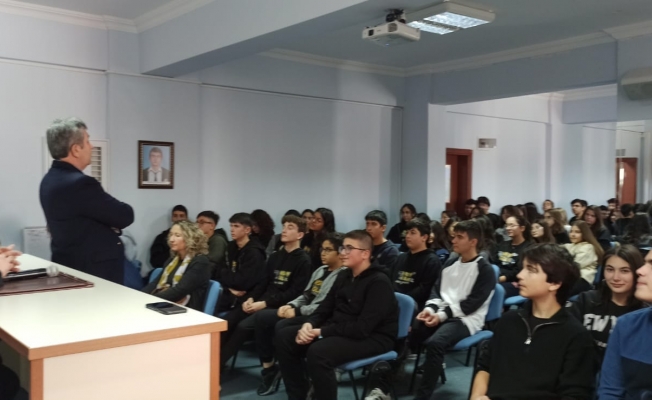 Alanya Müftüsü Öğrencilerle Buluştu Dr. İhsan İLHAN, Hasan ÇOLAK Anadolu