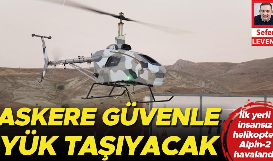 Pasifik Teknoloji, Alpin-2 İsimli İlk Türk İnsansız Helikopteri TanıttıHaberin BaşlıklarıPasifik