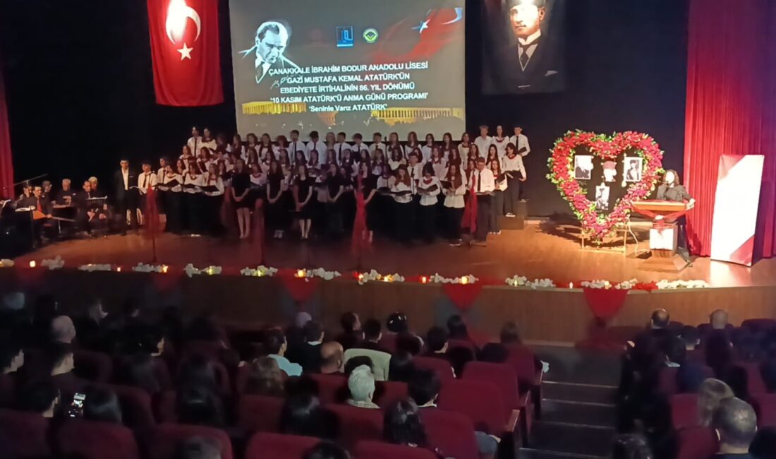 Çanakkale’de Gazi Mustafa Kemal Atatürk’ü Anma Programı Gerçekleştirildi Atatürk’ü Anma