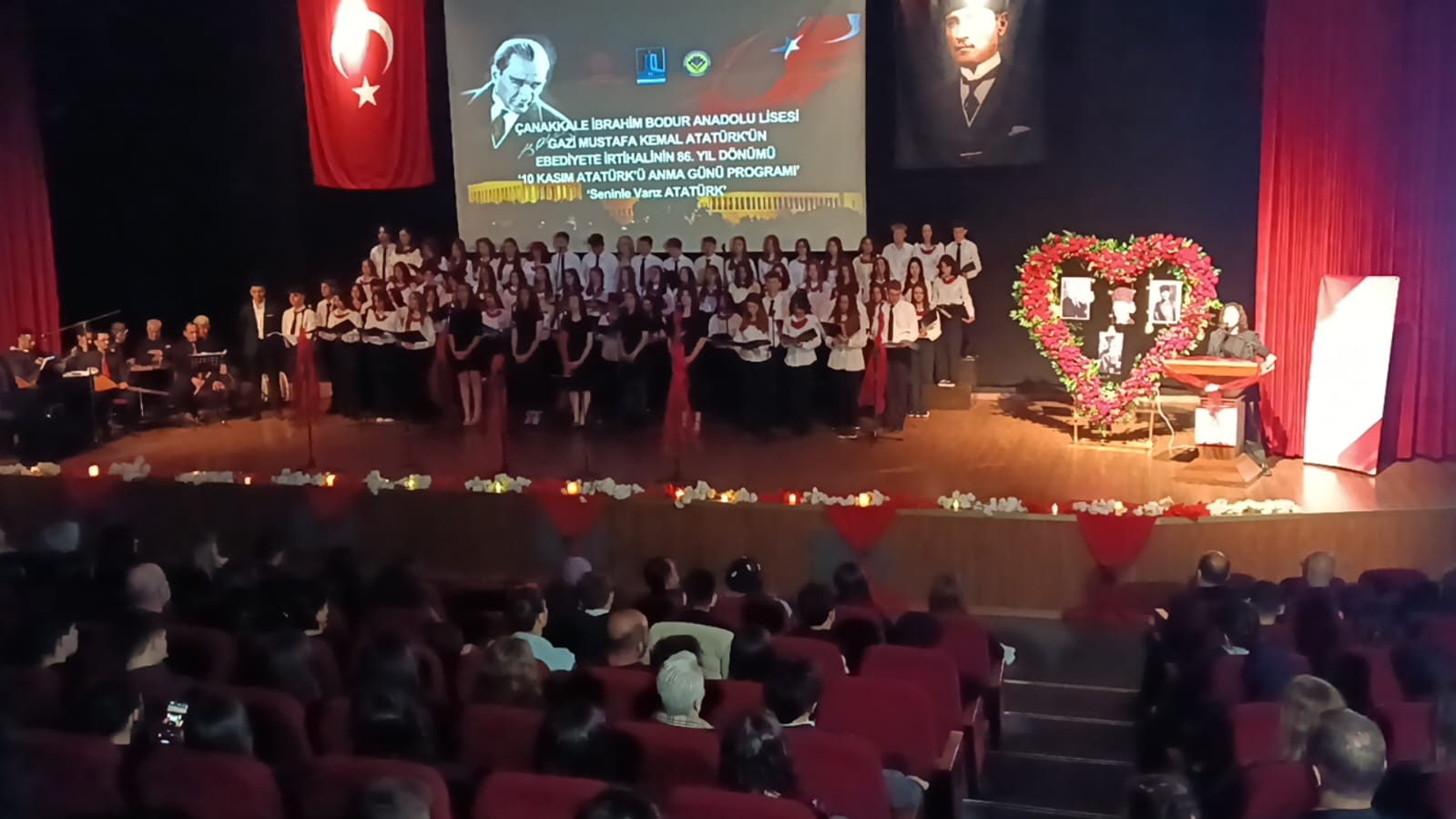 Çanakkale’de Gazi Mustafa Kemal Atatürk’ü Anma Programı Gerçekleştirildi Atatürk’ü Anma