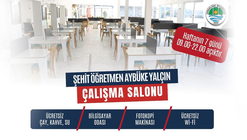 Şehit Öğretmen Aybüke Yalçın Adına Yeni Çalışma Salonu Açıldı Şehit