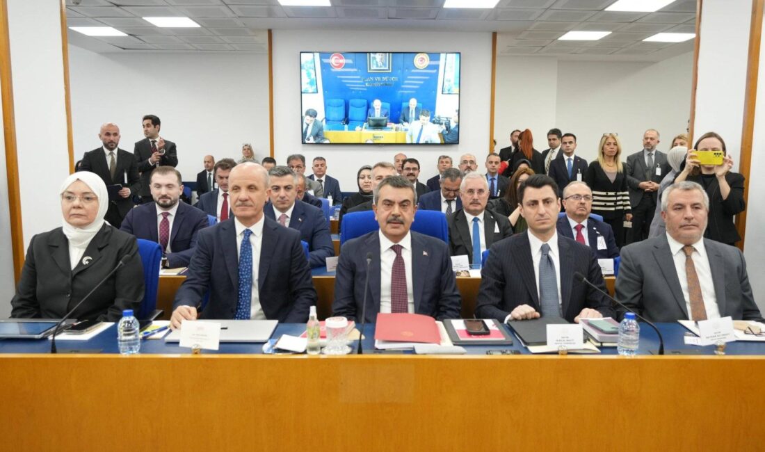 Millî Eğitim Bakanı Yusuf Tekin, TBMM Plan ve Bütçe Komisyonunda