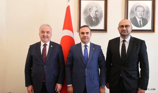 Giresunlu Sanayi ve Teknoloji Bakanı Mehmet, AK Parti Giresun Milletvekili