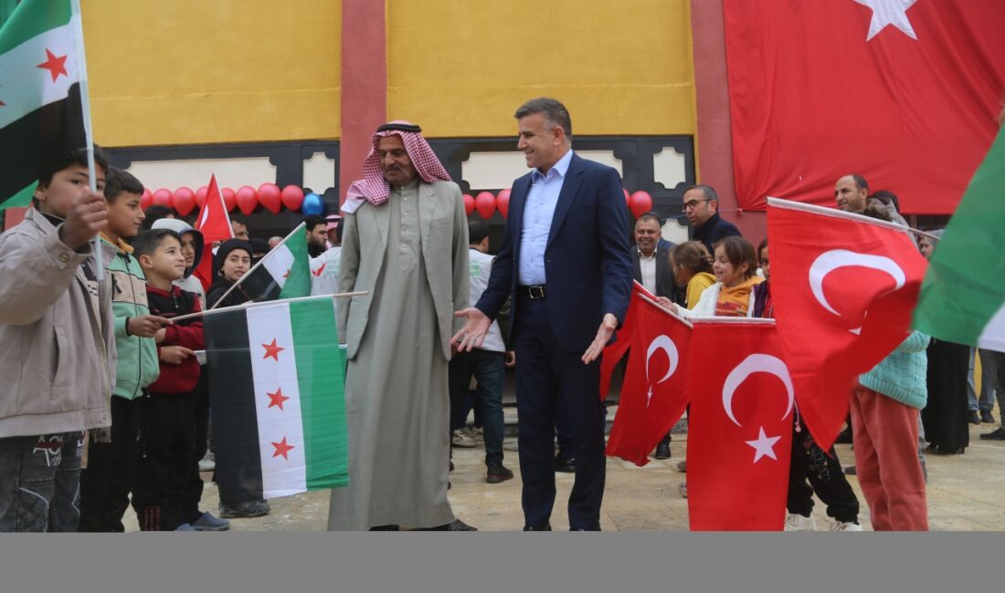Barış Pınarı Harekatı ile Temizlenen Okul Eğitime Hazır Hale Getirildi