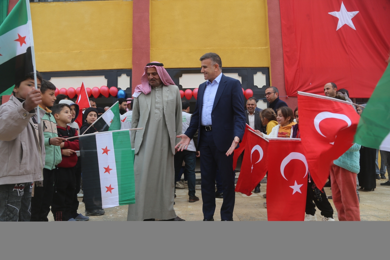 Barış Pınarı Harekatı ile Temizlenen Okul Eğitime Hazır Hale Getirildi