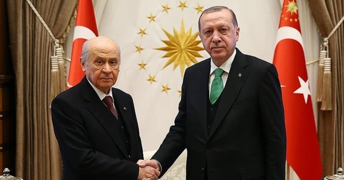 Erdoğan ve Bahçeli, Bugün Cumhurbaşkanlığı Külliyesi’nde Bir Araya Geliyor Erdoğan