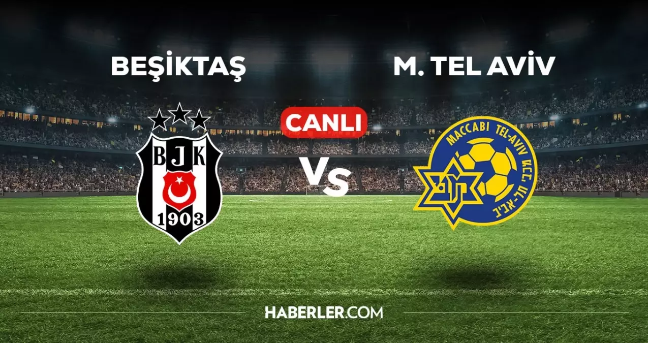 UEFA Avrupa Ligi’nde heyecan dorukta! Beşiktaş, Maccabi Tel Aviv’i ağırlıyor