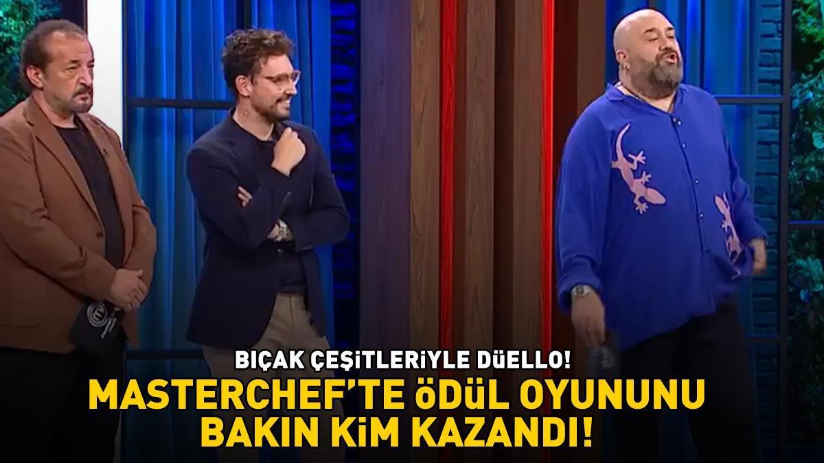 Bicak Cesitleriyle Duello MasterChefte Odul Oyununun Kazanani Bakin Kim Oldu