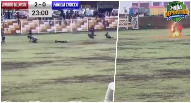 Peru’da Futbol Maçında Yıldırım Düşmesi: Bir Futbolcu Öldü, Beş Kişi