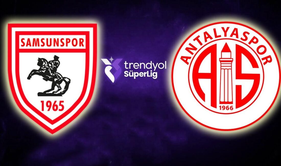 Bugünün kapanış maçı olan Samsunspor – Antalyaspor maçı için futbol