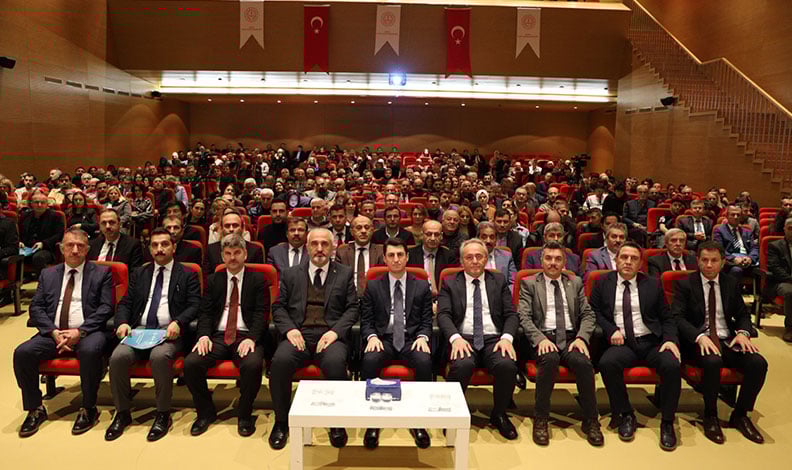 Bakan Yardımcısı ve beraberindeki heyet, “Meslekî ve Teknik Eğitim Buluşması”